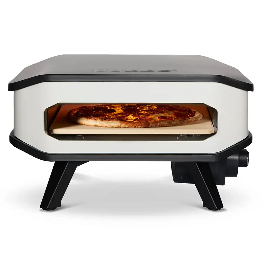13" Electric Pizza Oven with Pizza Stone and Door - Image 2