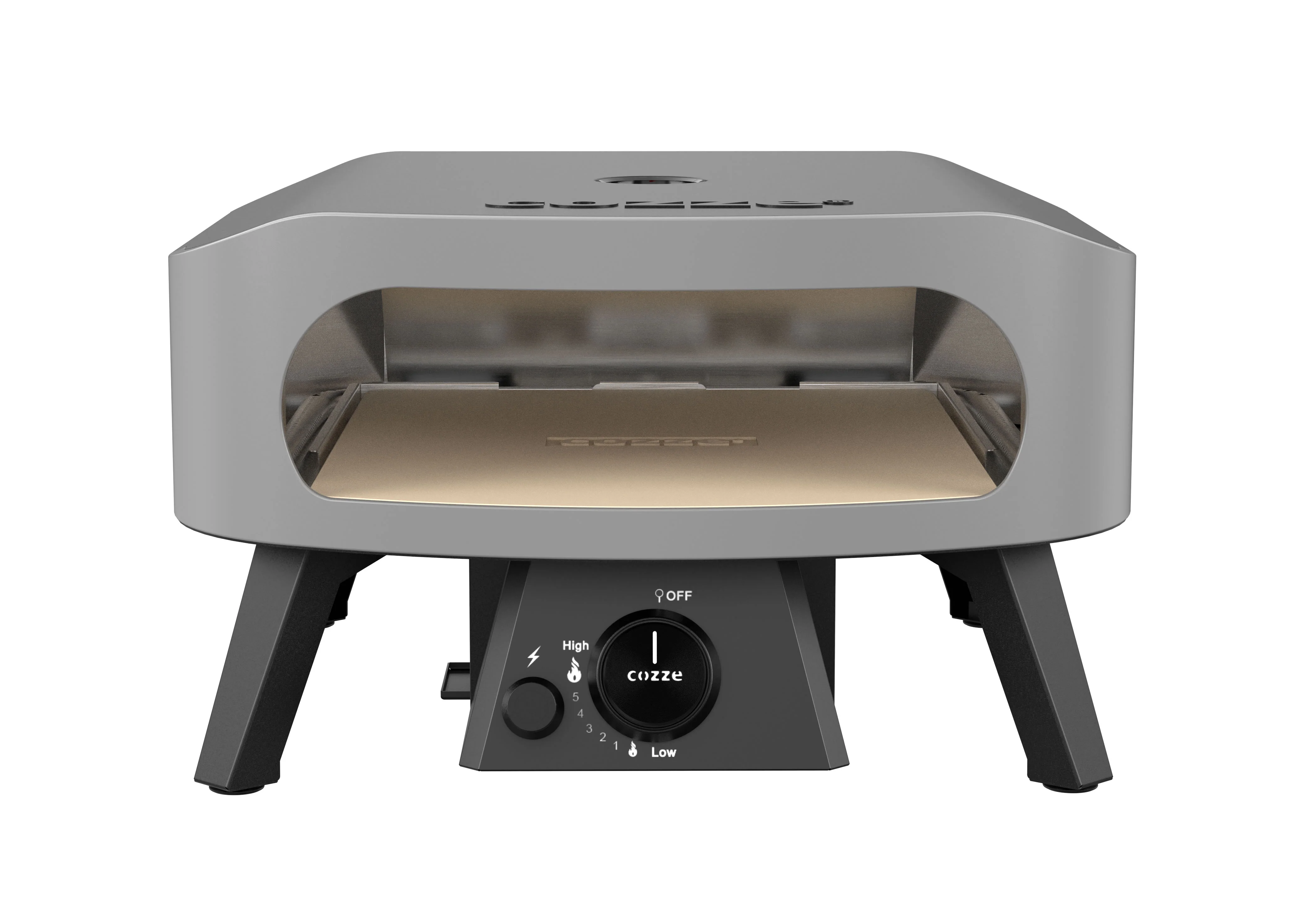 13" Gas Pizza Oven with Pizza Stone and Thermometer - Image 3