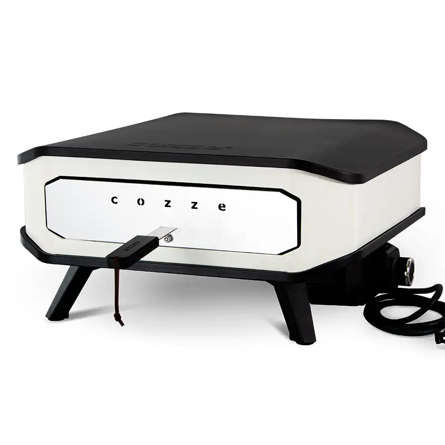 17" Electric Pizza Oven with Pizza Stone and Door - Image 2