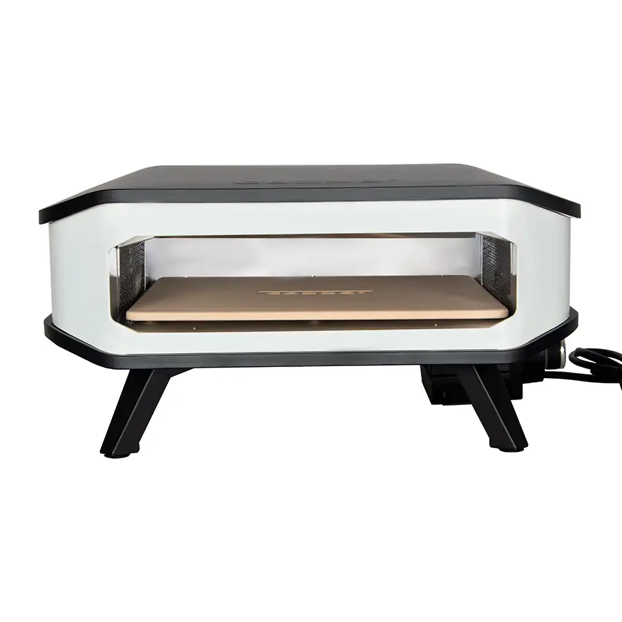 17" Electric Pizza Oven with Pizza Stone and Door - Image 4