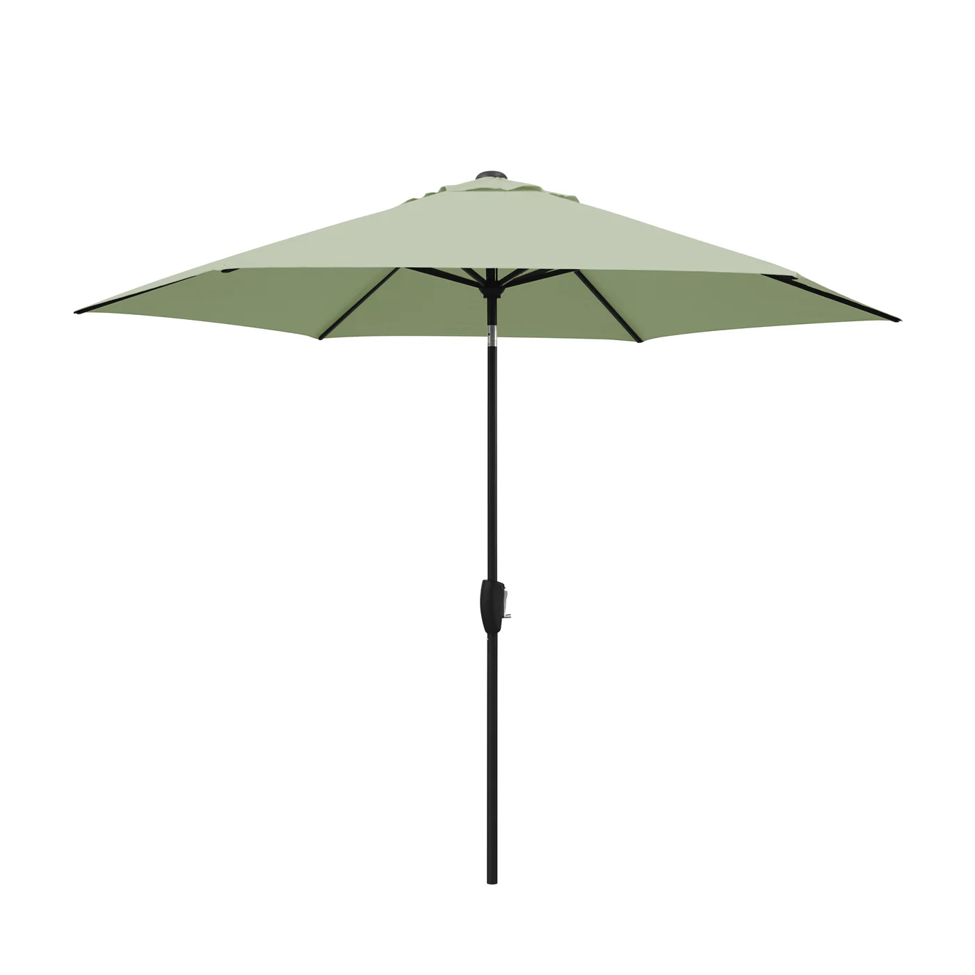 2.5M Wind Up Parasol with Auto Tilt & Night Cover - Image 5