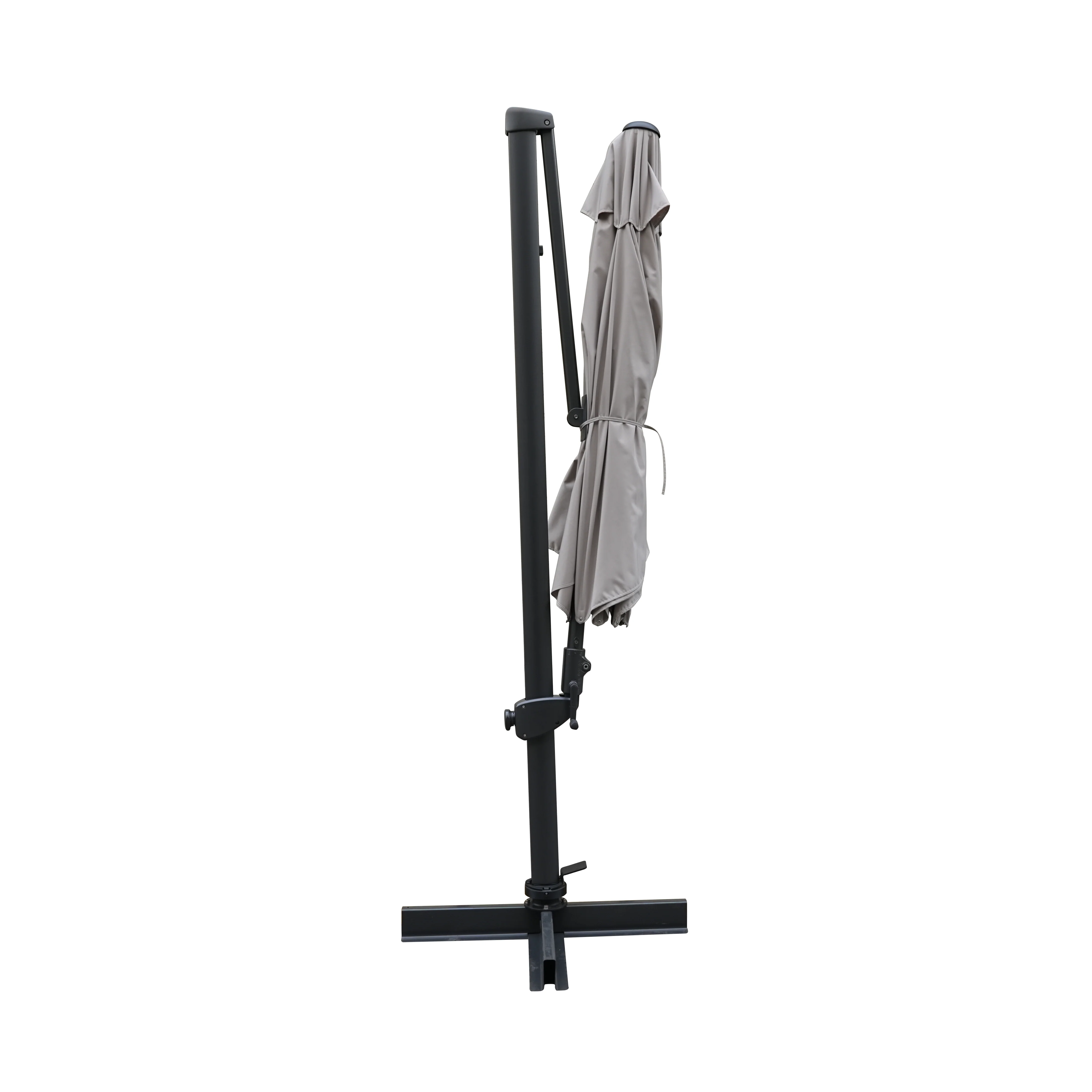 Aura 3m Round Cantilever Parasol with Night Cover (cross frame only) - Image 5