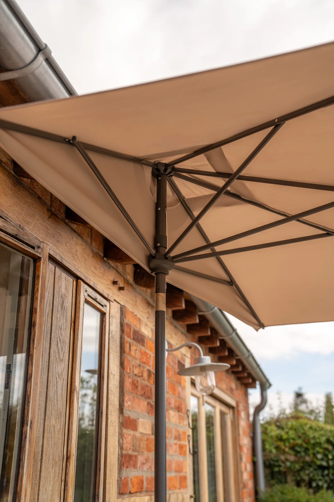 Balcony Parasol Rectangular with Auto Tilt & Night Cover - Image 3