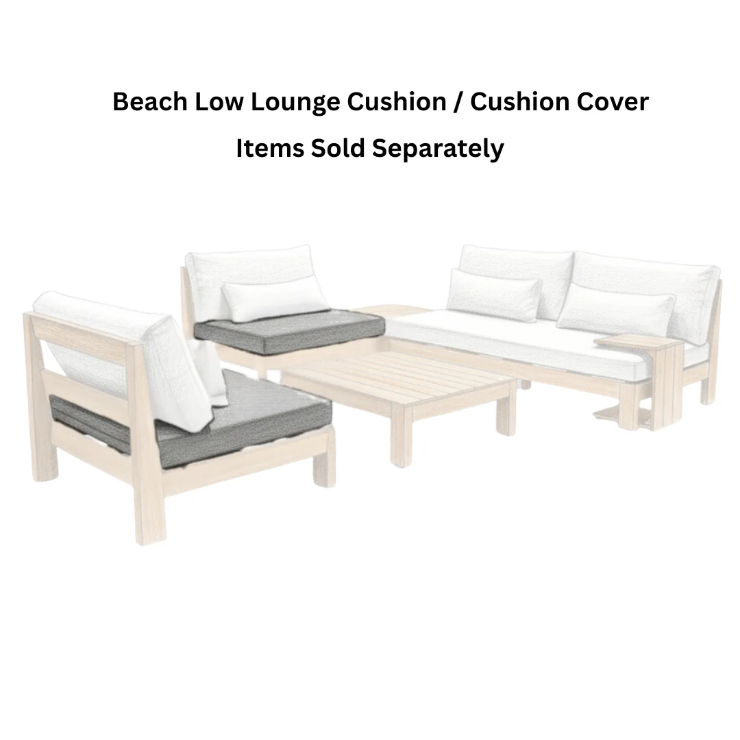 Beach Low Lounge Cushion / Cushion Cover - Image 3