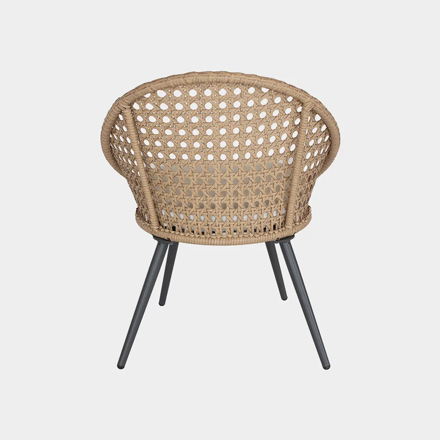 Boho 3 Piece Balcony Lounge Set - Image 5