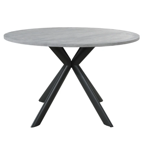 Boston 4 Seat Round Dining Set with Joey Swivel Side Chair - Image 6