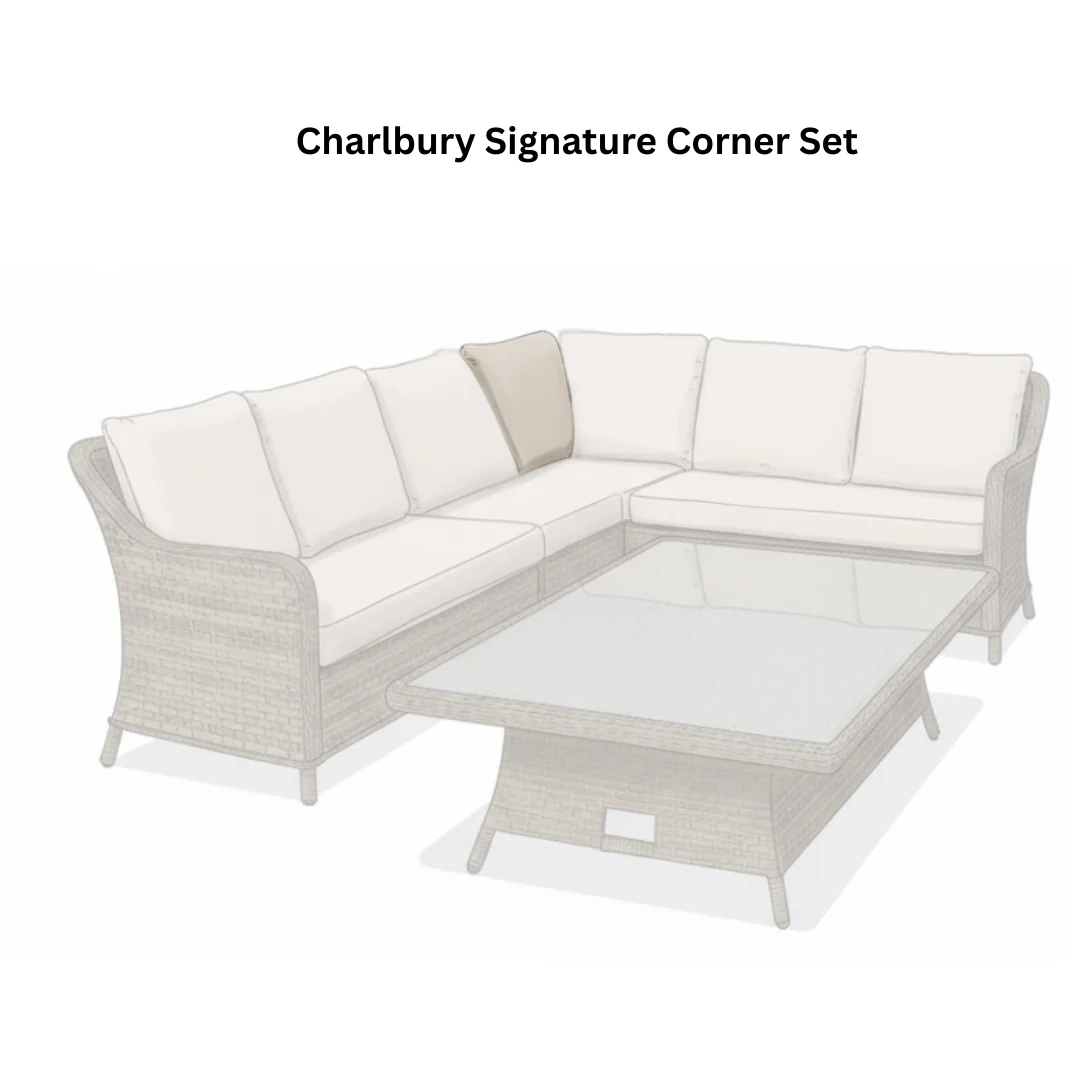 Charlbury Back Cushion 2 β CHARLBACK2 / Weatherproof