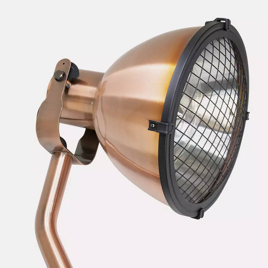 Kalos Copper Floor Standing Patio Heater - Image 4