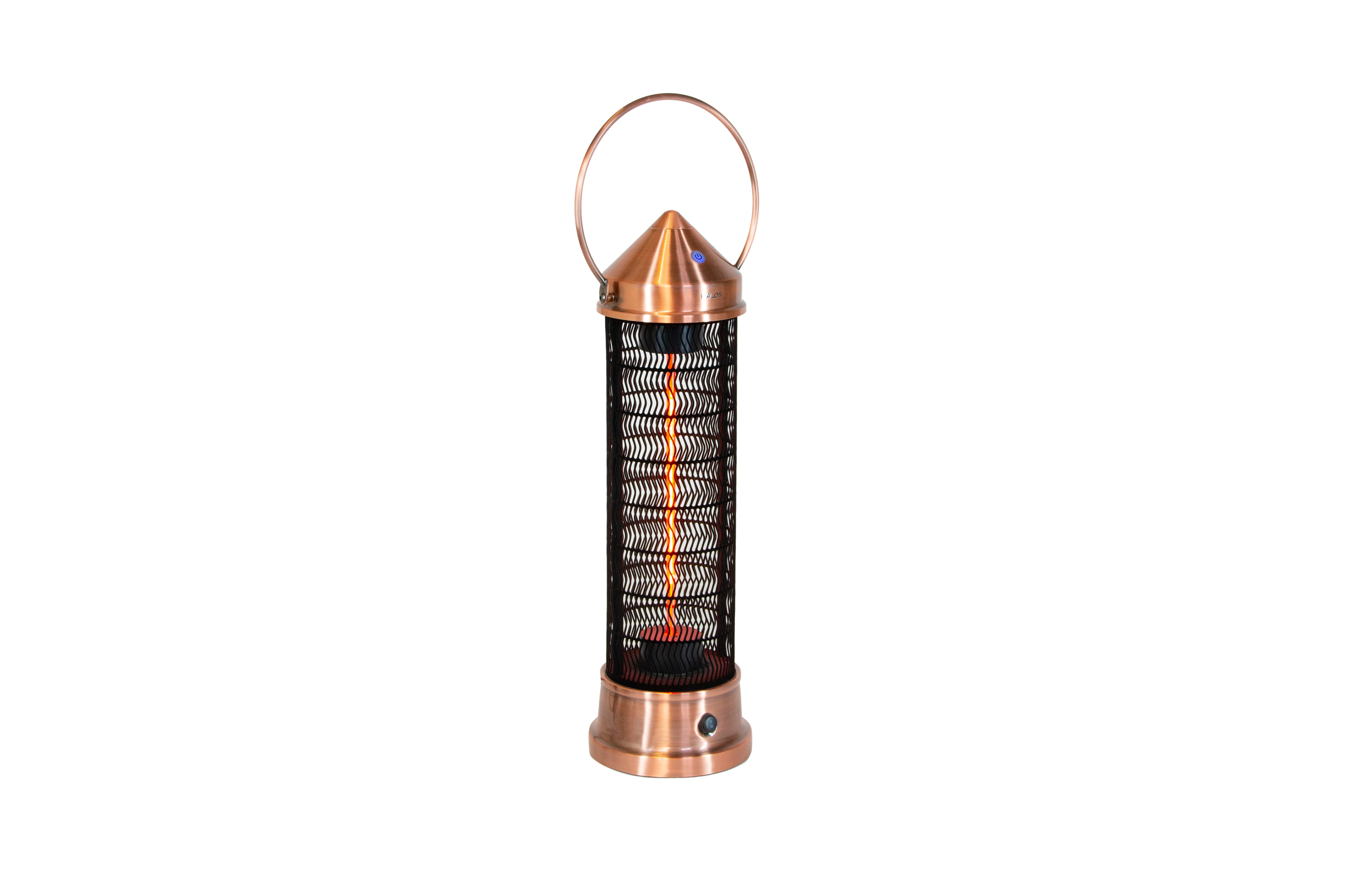 Kalos Copper Lantern Patio Heater 73cm - 84cm - 98cm - Image 3