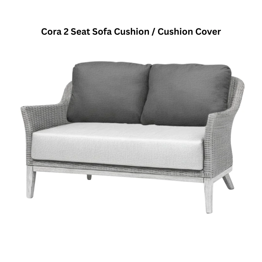 Cora 2 Seat Sofa Cushion / Cushion Cover - Image 3