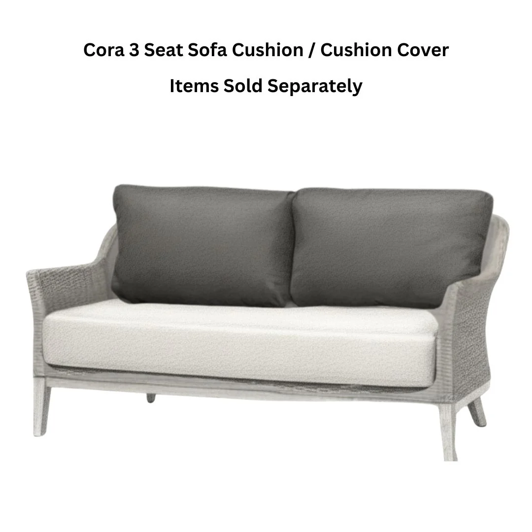 Cora 3 Seat Sofa Cushion / Cushion Cover - Image 2