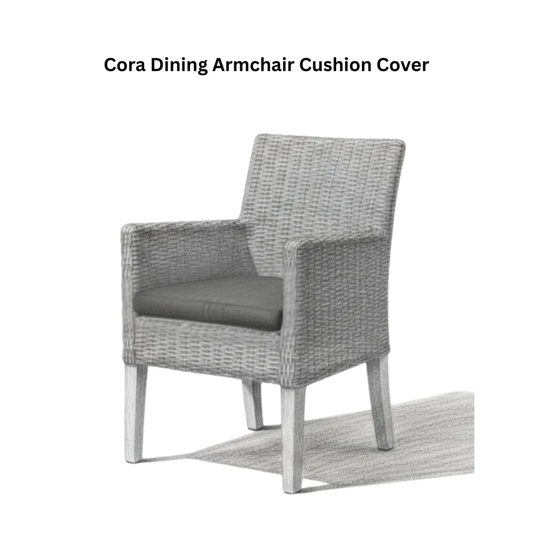 Cora Dining Armchair Cushion Cover HUC23424 - Image 2
