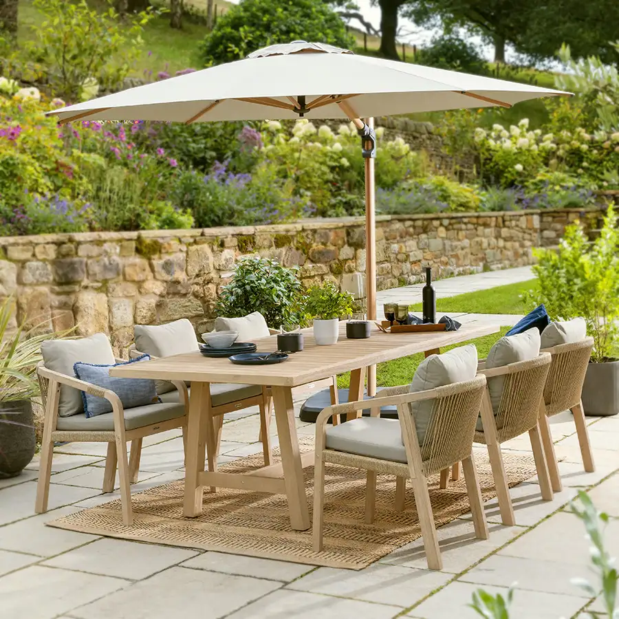 Cora Rectangular Dining Table 230 x 100 x 75cm - Image 3