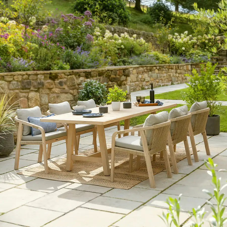 Cora Rectangular Dining Table 230 x 100 x 75cm - Image 5