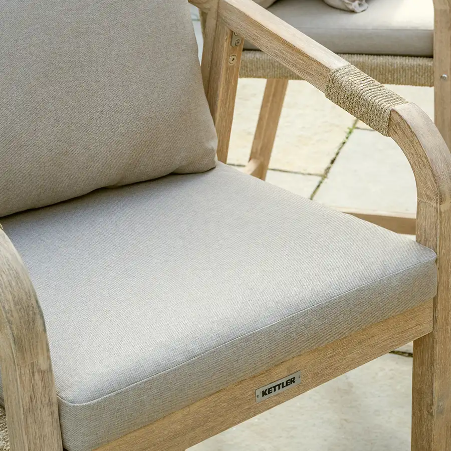 Cora Rope Bar Chair with Cushion (Pair) - Image 4