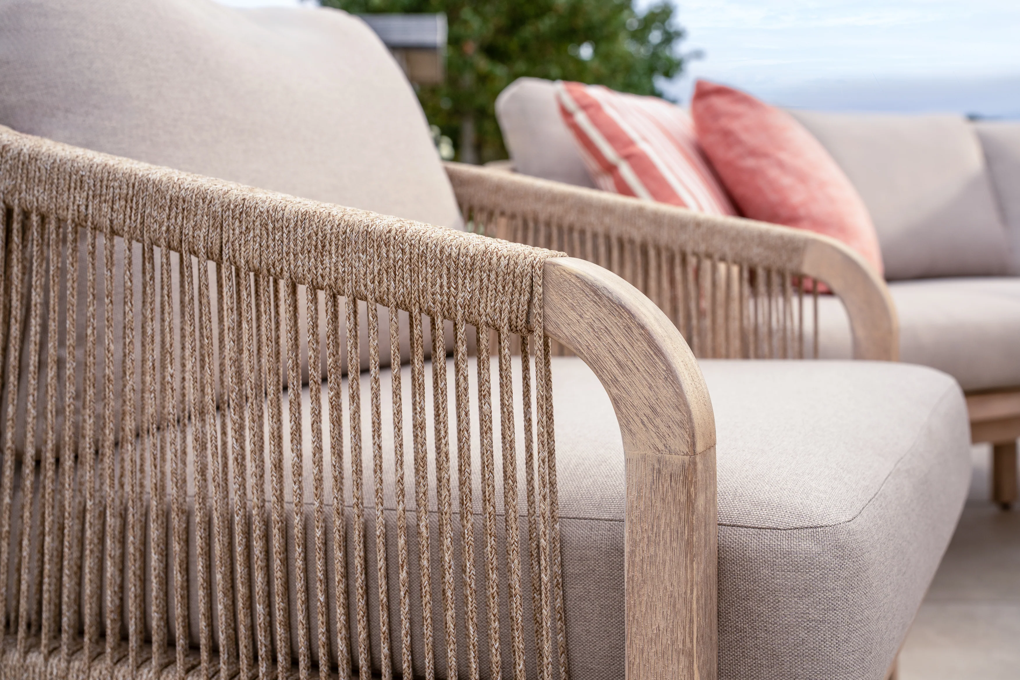 Cora Wood 7 Seat Casual Dining Set - Image 3