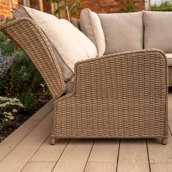 Derwent Recliner Corner Set and 120x120cm High/Low Table - Image 3