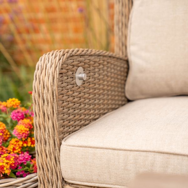Derwent 7 seat recliner right hand corner set with 150x90cm high/low table - Image 4