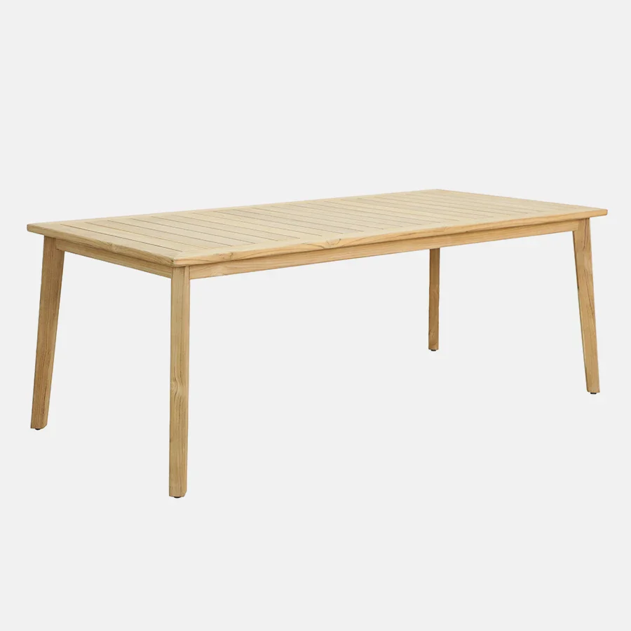 Durban Dining Set 8 Seat with Rectangular Wood Table - Image 7