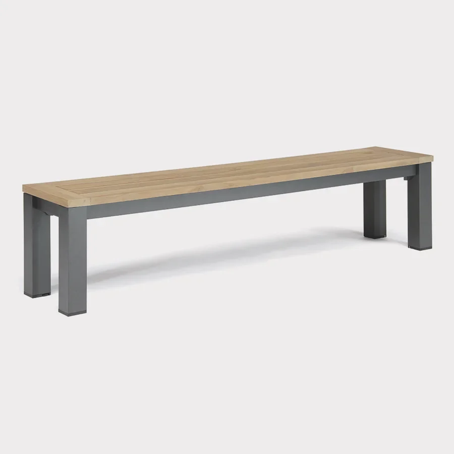 elba 6 Seat Dining Set with 3 Chairs and 1 Bench - Image 3