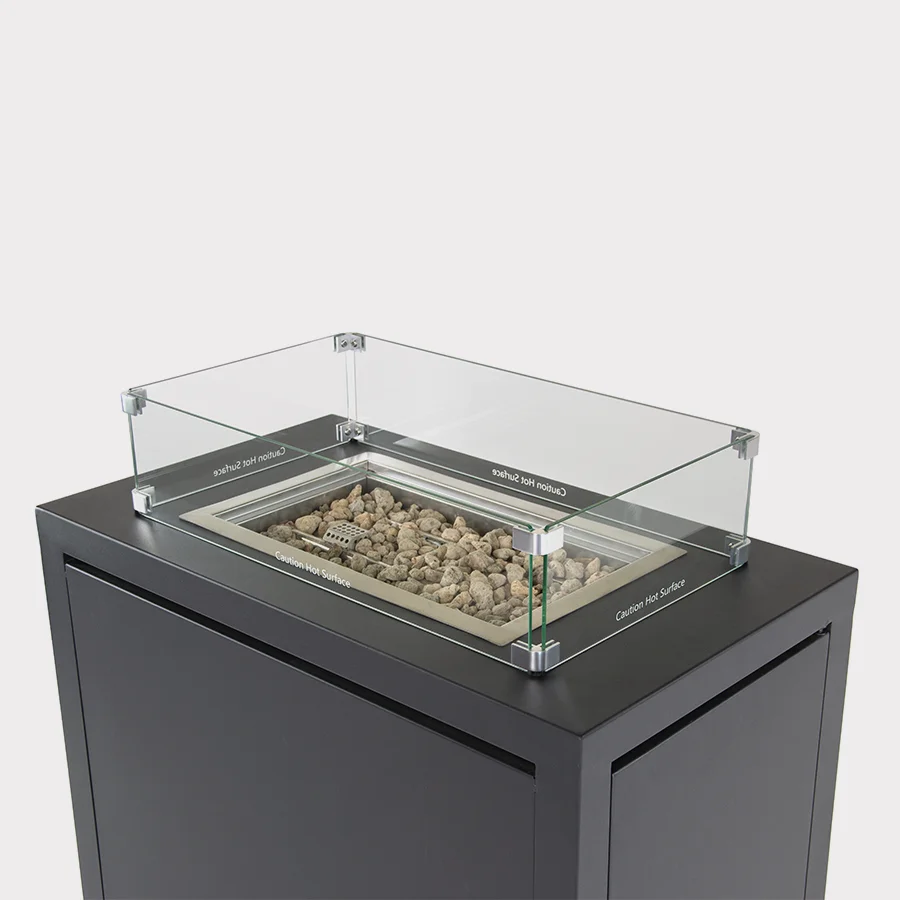 elba Fire Pit Station - Grey - Image 4