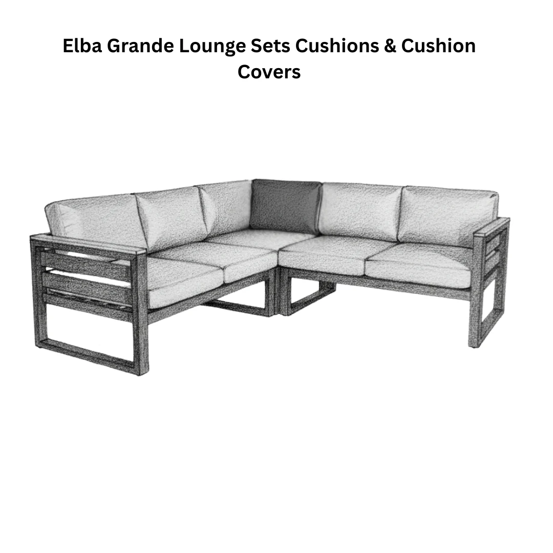 Elba Grande Lounge Sets Cushions & Cushion Covers - Image 8