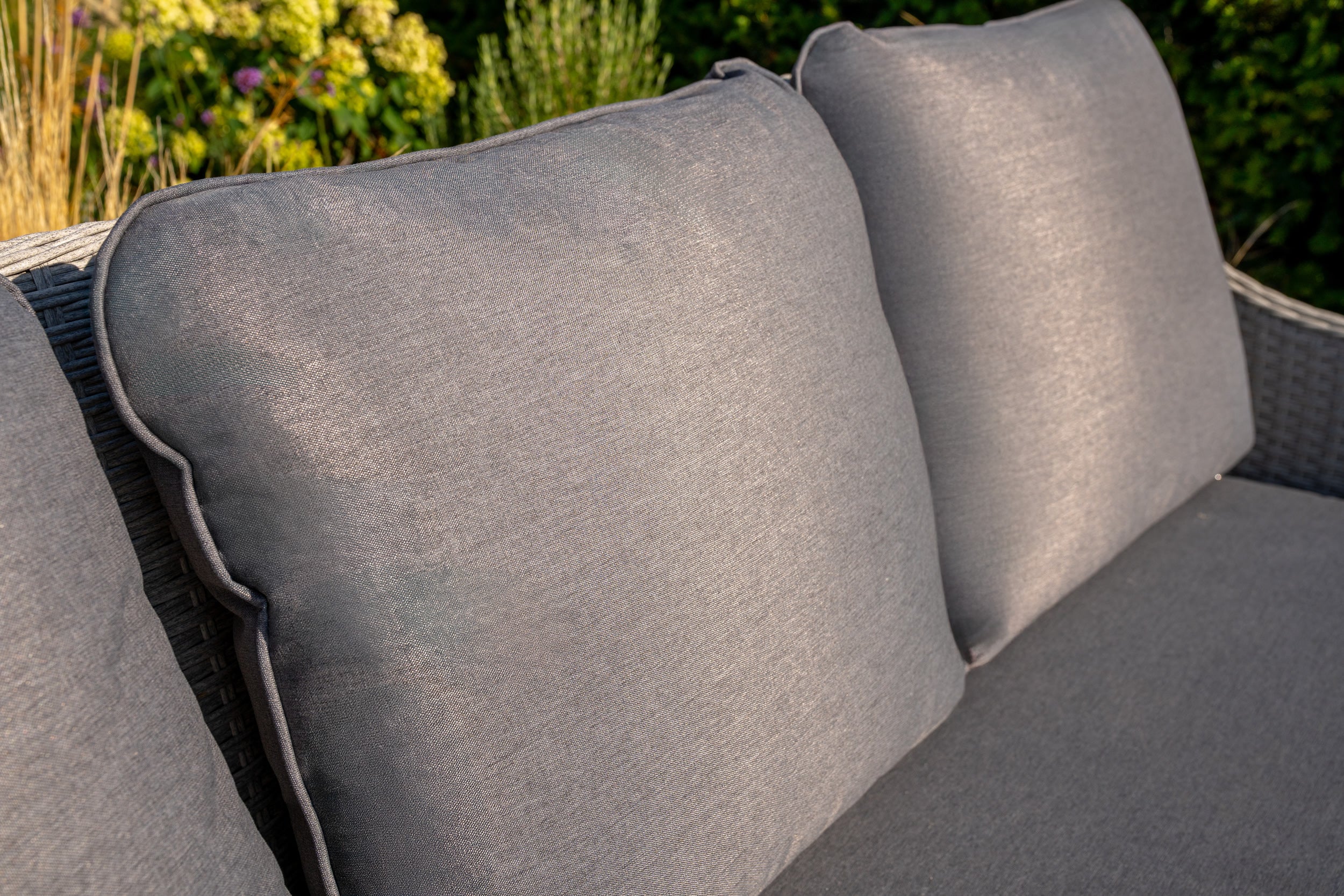 Foxley Wicker Sofa Set with High/Low Table - Image 5