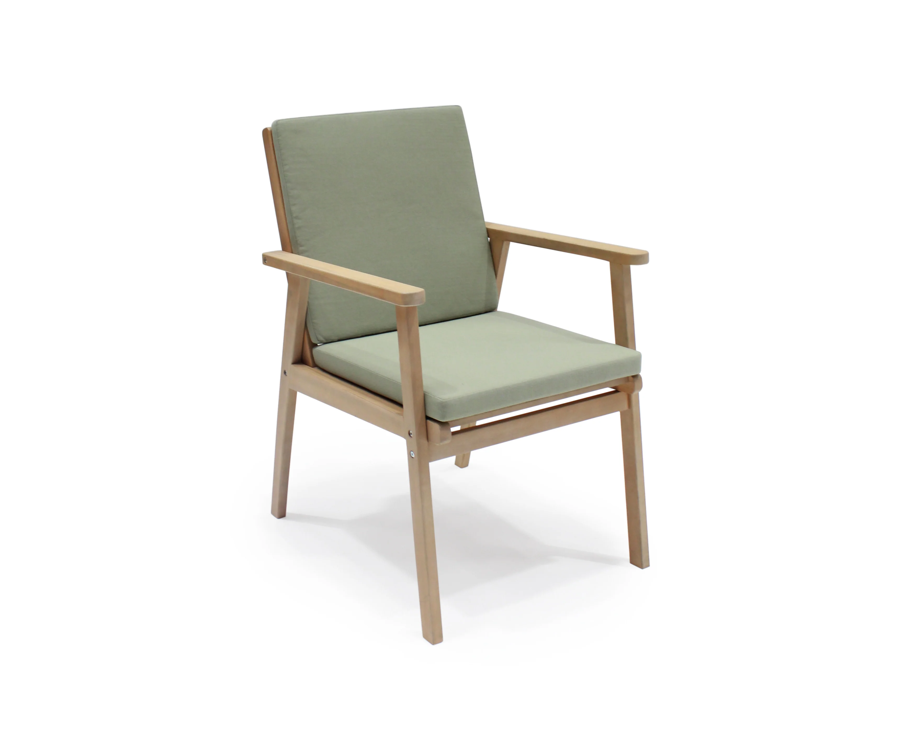 Hampton 6-Seat FSC Acacia Wood Dining Set - Image 4
