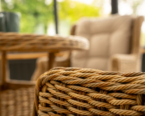 Hazel Wicker Bistro Set - Image 5