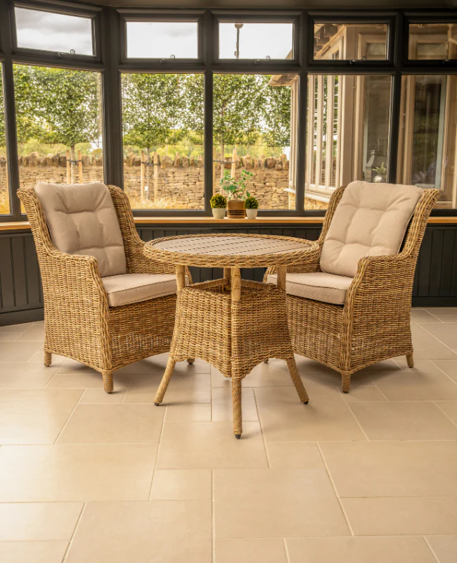 Hazel Wicker Bistro Set - Image 6