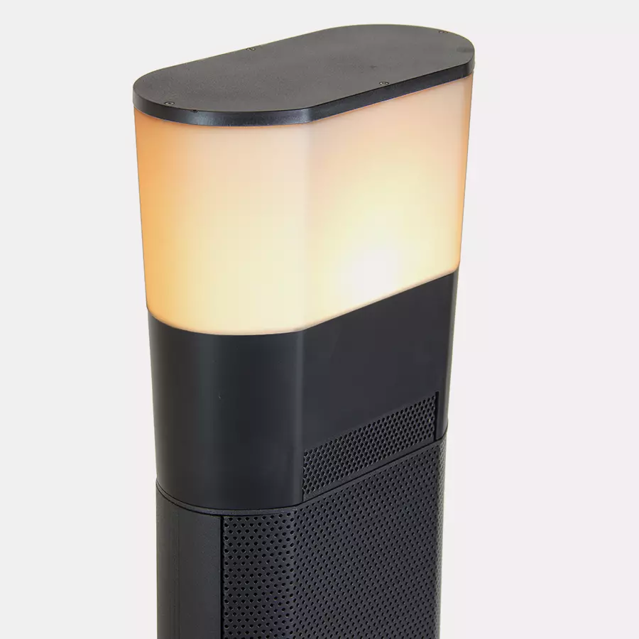 Kalos Ibiza Floor Standing Garden Heater with LED & Wireless Speaker 110cm - Image 4