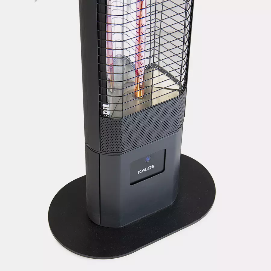 Kalos Ibiza Floor Standing Garden Heater with LED and Wireless Speaker 170cm - Image 3