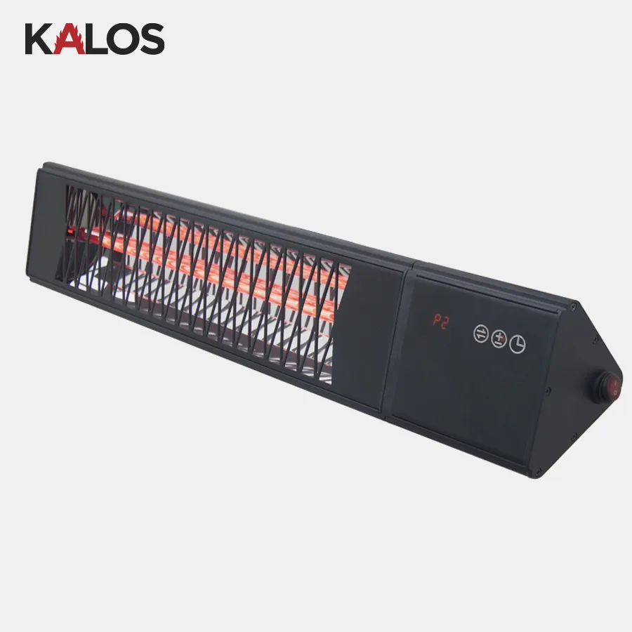 Kalos Industrial Style Electric Patio Heater – Wall Mounted