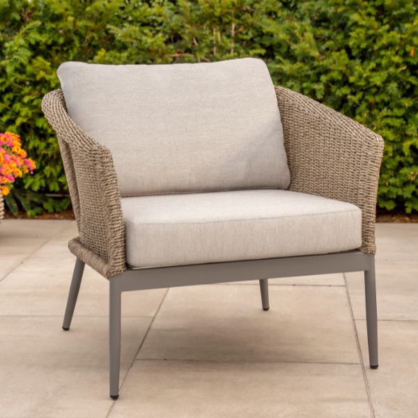 Isla 5 Seat Wicker Lounge Set - Image 2