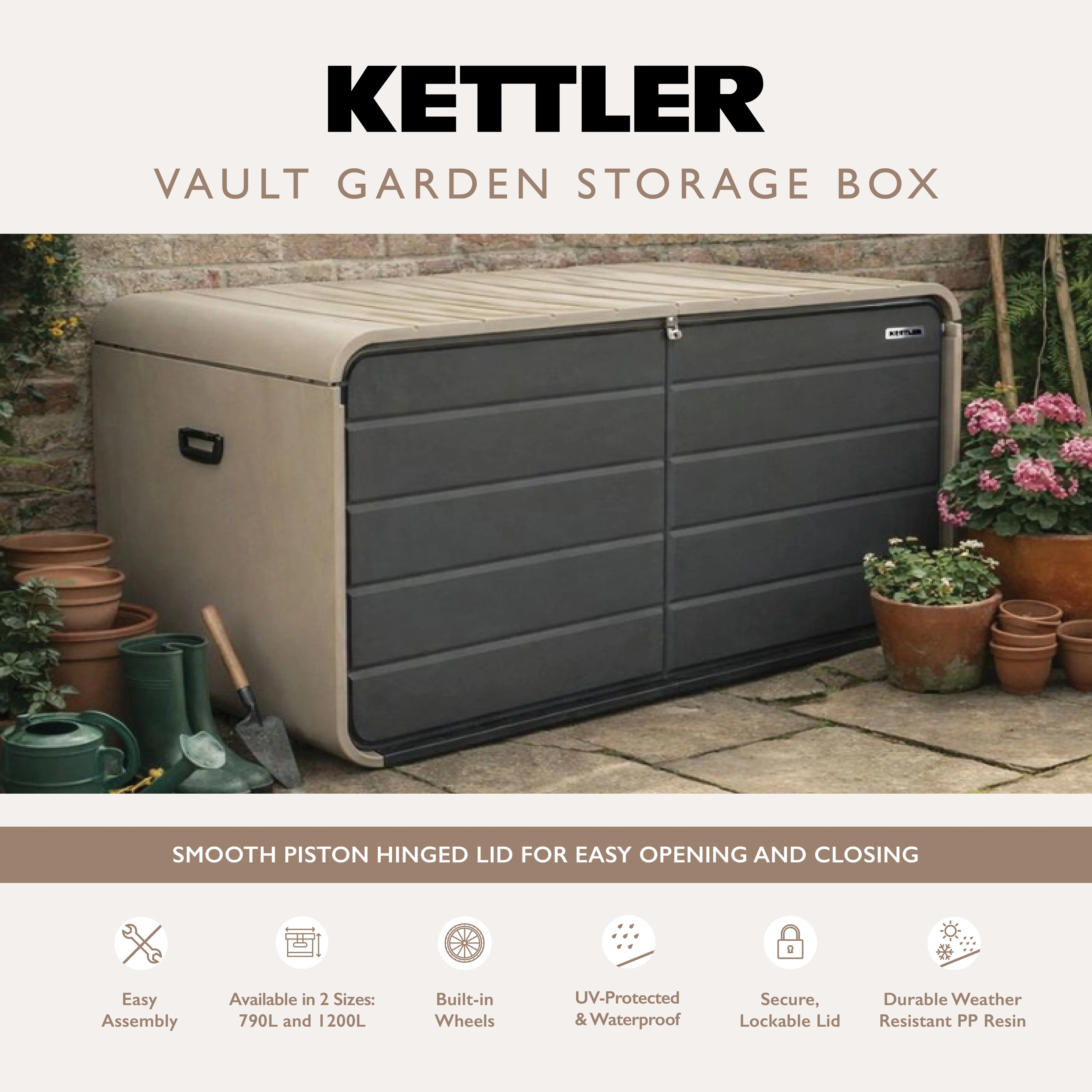 Kettler Vault Storage Box - Image 9