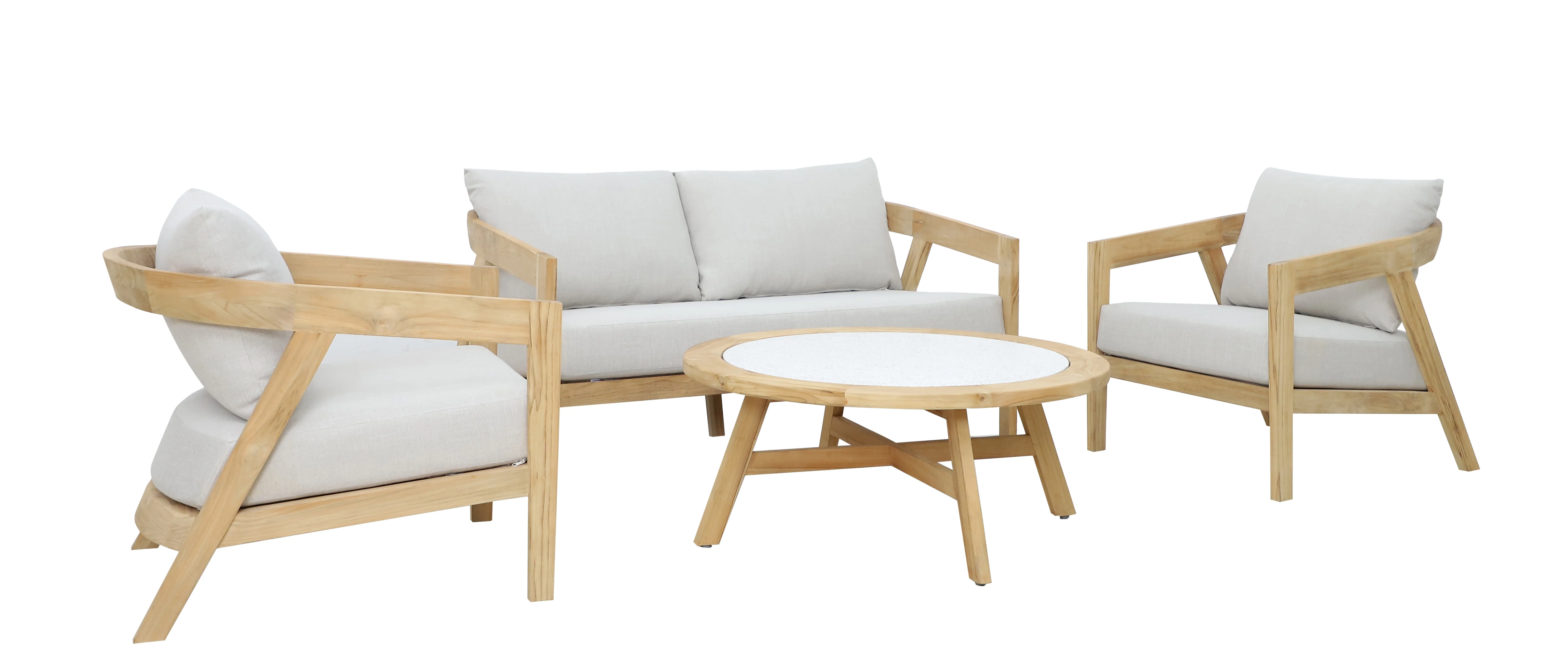 Kubu 4-Seat Lounge Set - Image 4