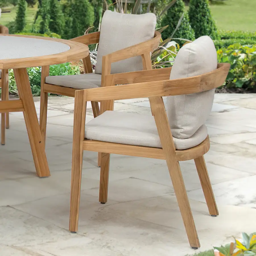 Kubu Dining Chair with Cushions - Image 8