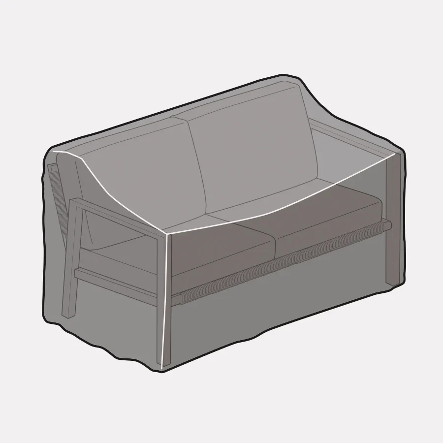 Larno 4 Seat Lounge Set Protective Cover - Image 4