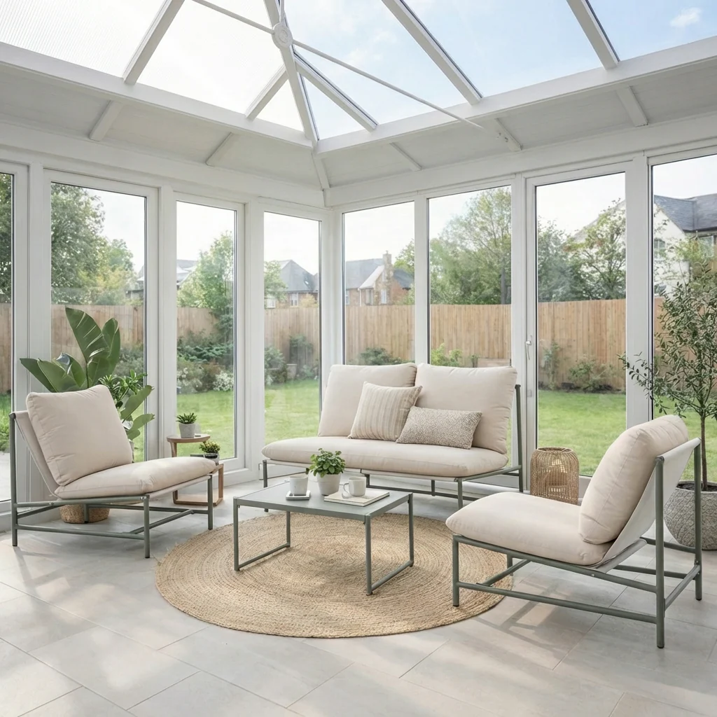Leaf 4 Seat Lounge Set - Image 6