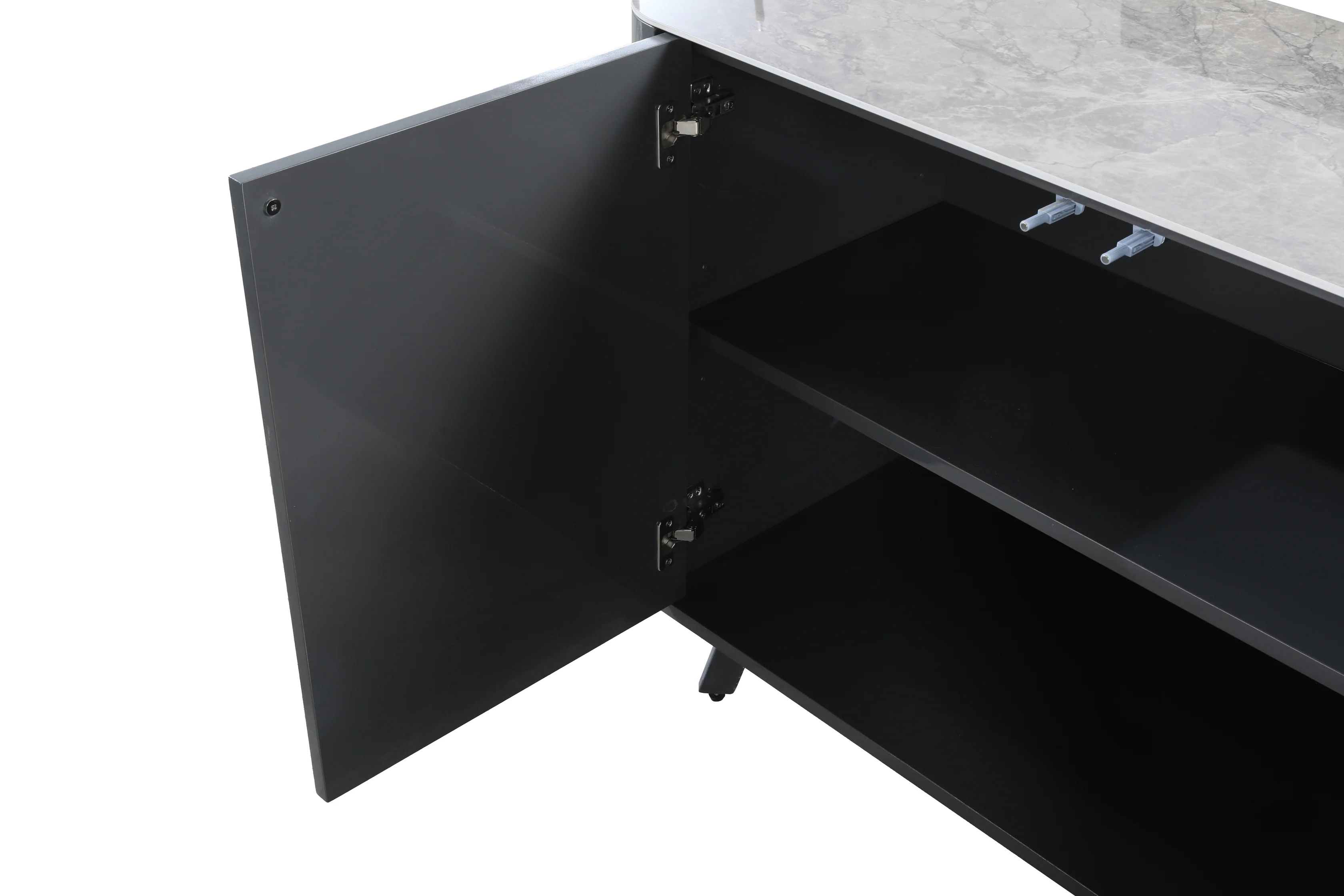 Lorenzo 3 Door Sideboard with High Gloss finish - Image 11