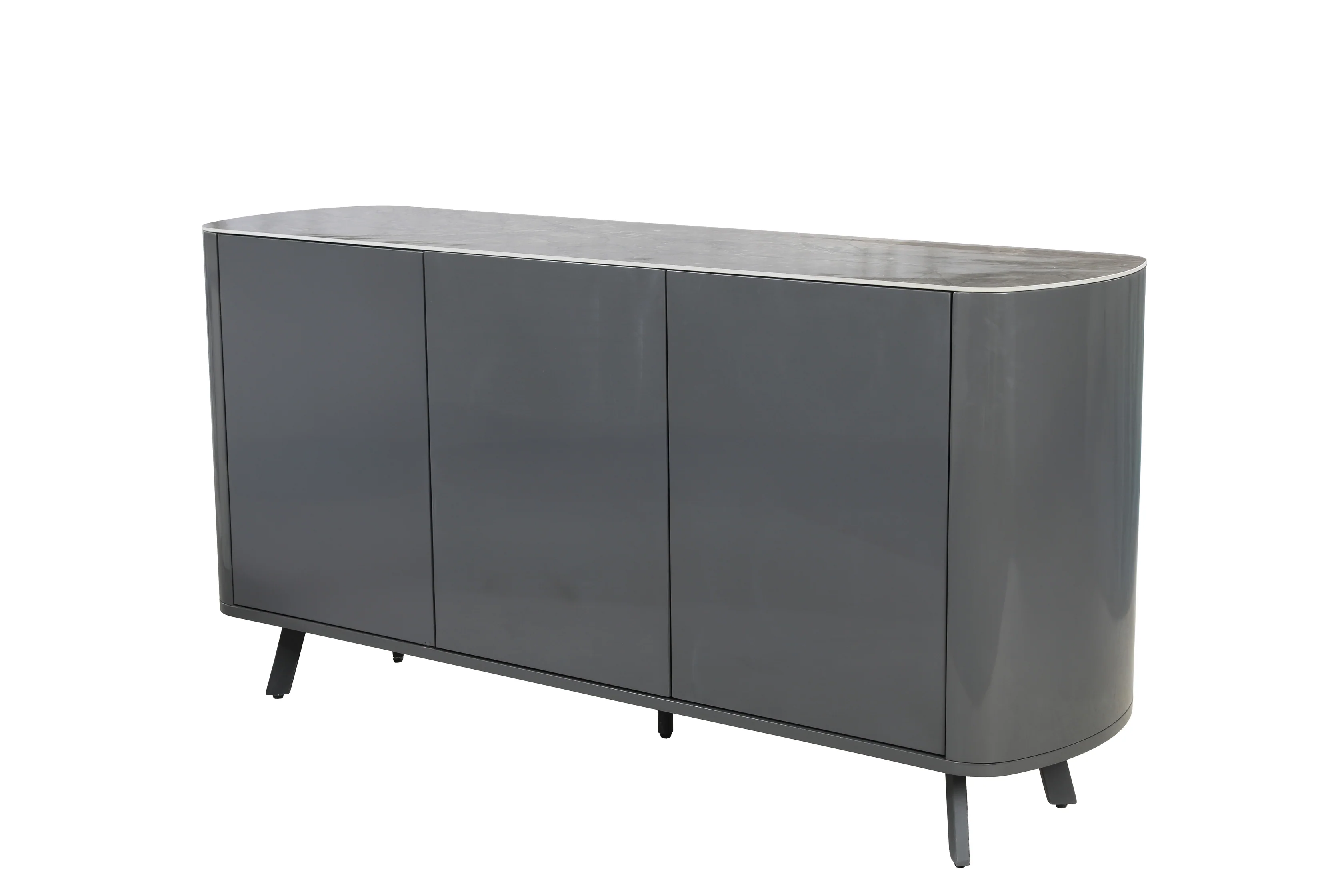 Lorenzo 3 Door Sideboard with High Gloss finish - Image 12
