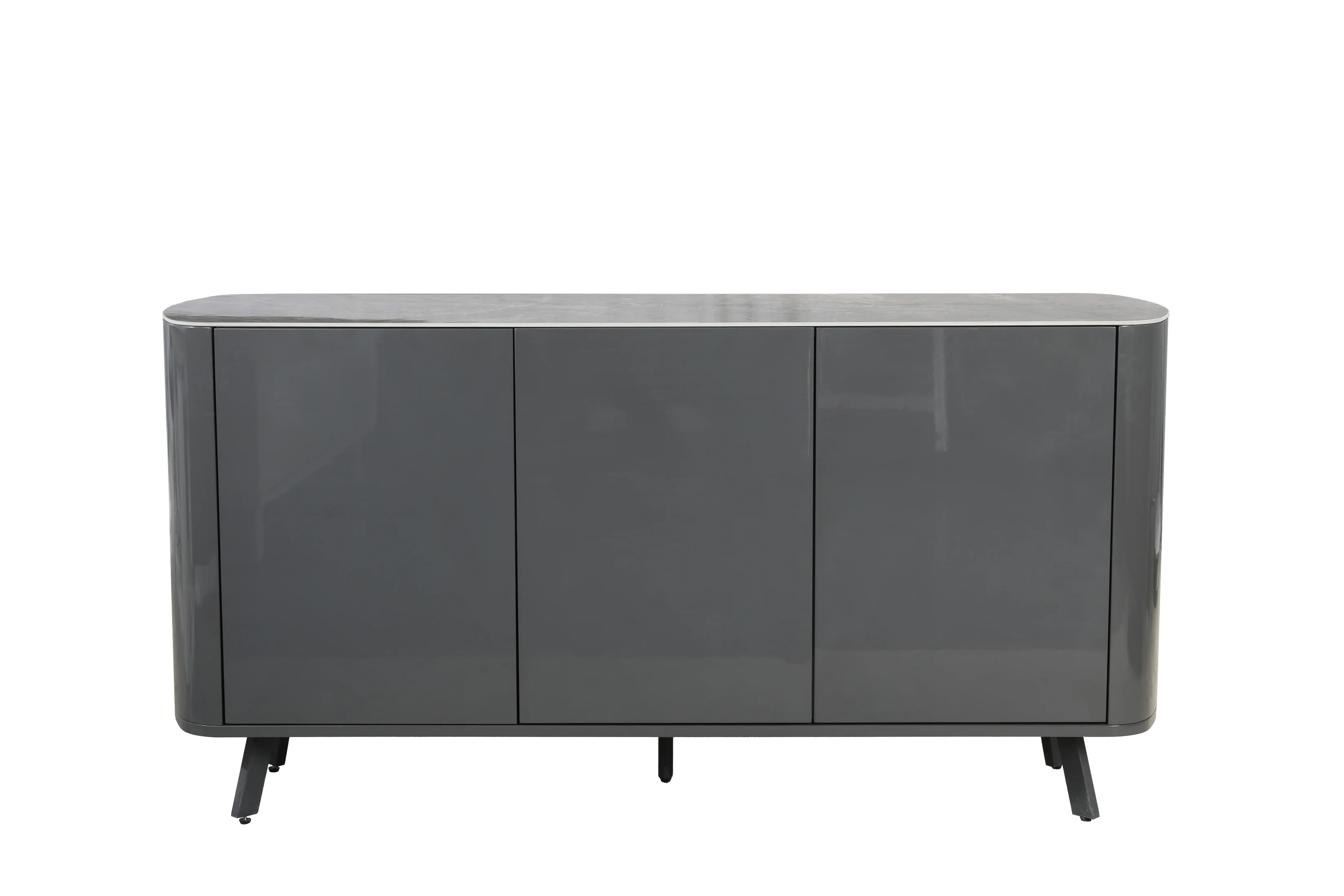 Lorenzo 3 Door Sideboard with High Gloss finish - Image 7