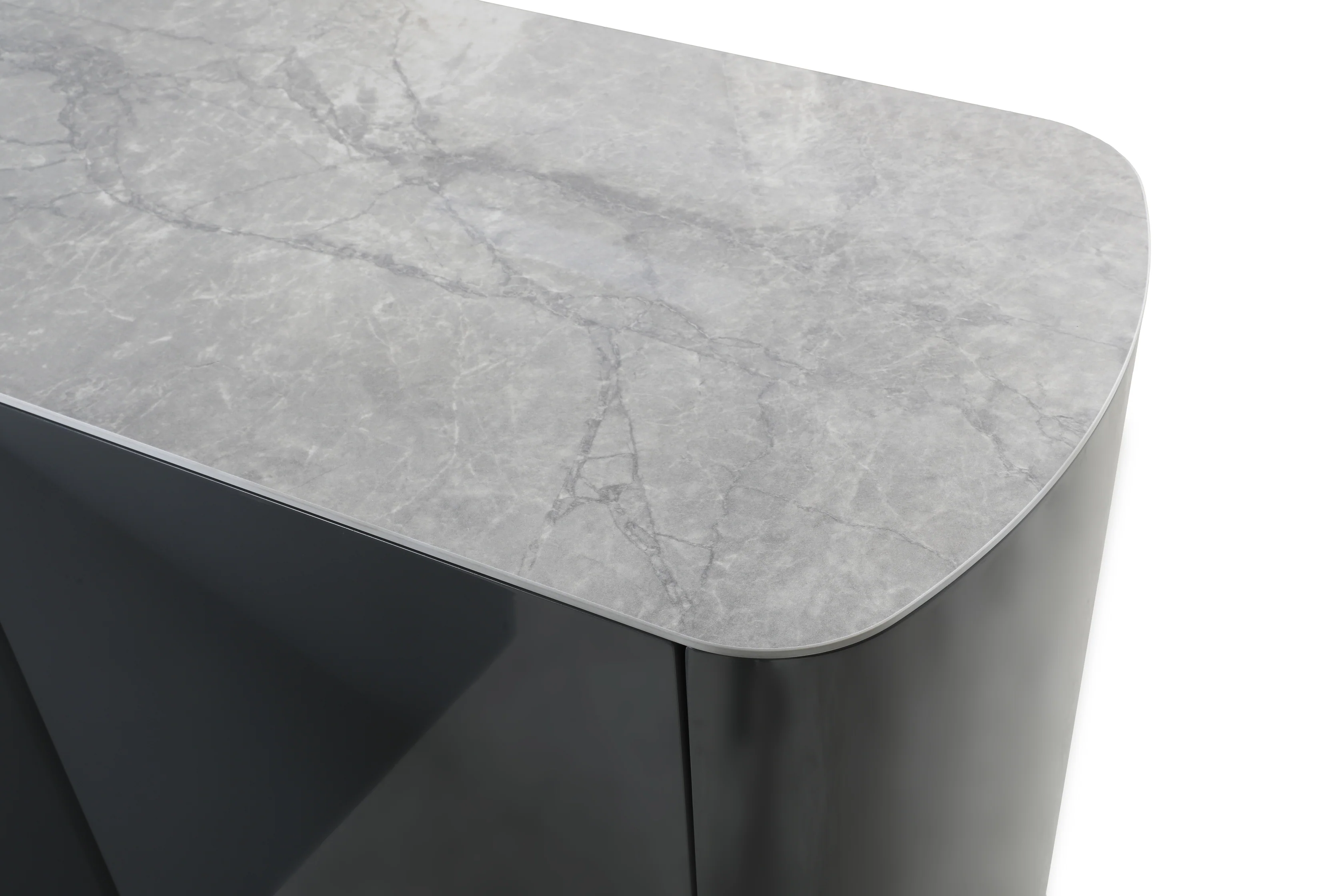 Lorenzo 3 Door Sideboard with High Gloss finish - Image 9