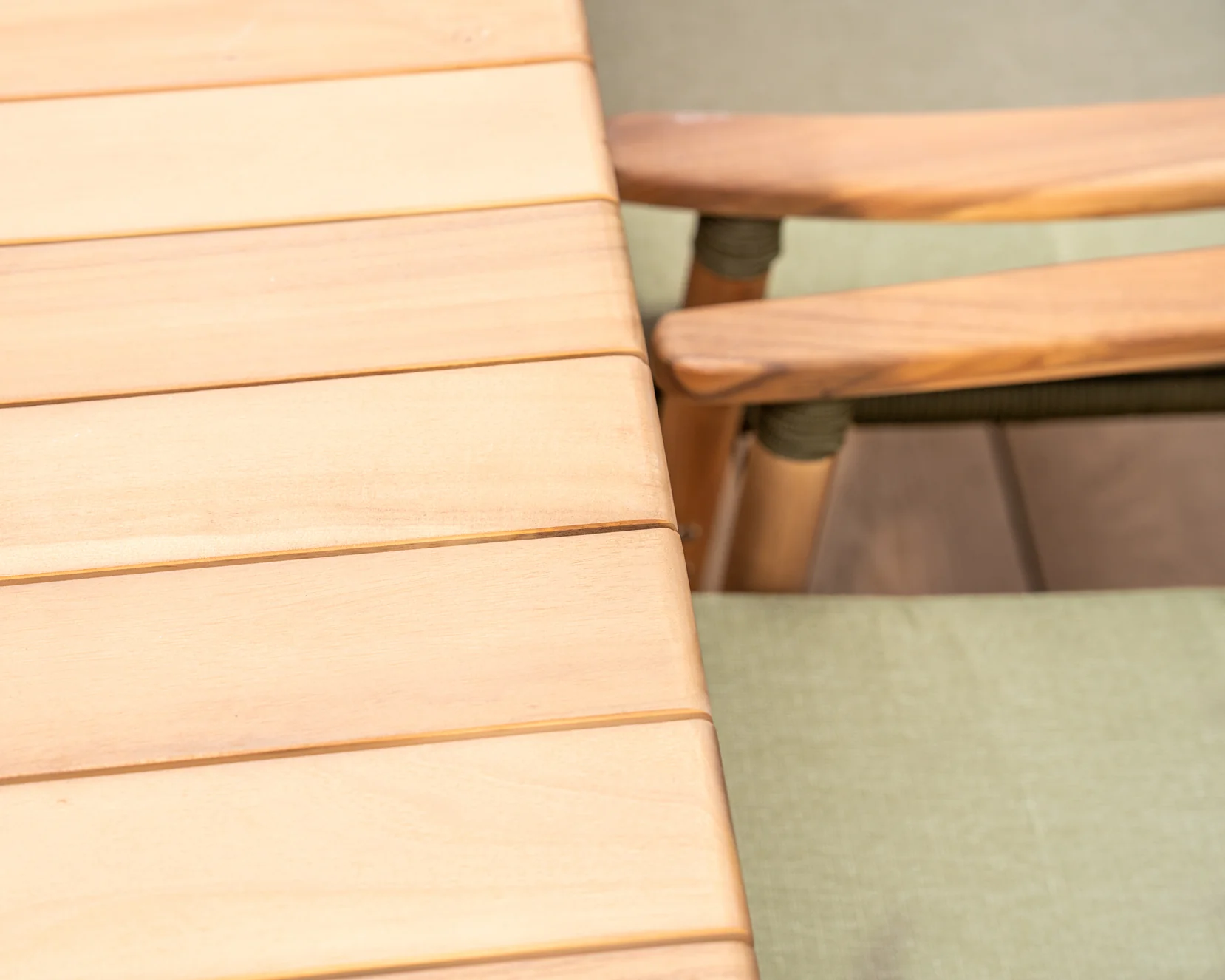 Meadow 6 Seat Wood Dining Set - Image 6