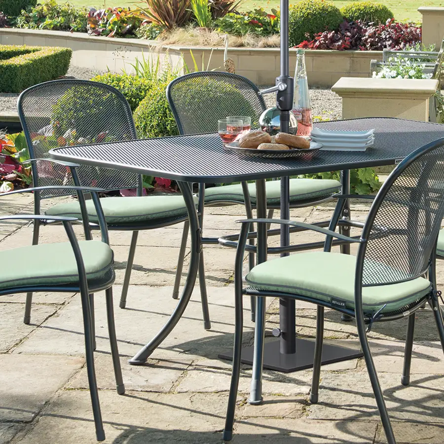 Mesh Rectangular Table 160x90cm - Image 3