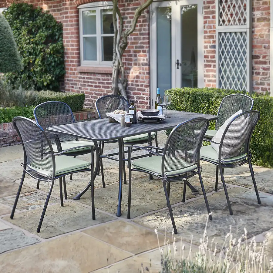 Mesh Rectangular Table 160x90cm - Image 6