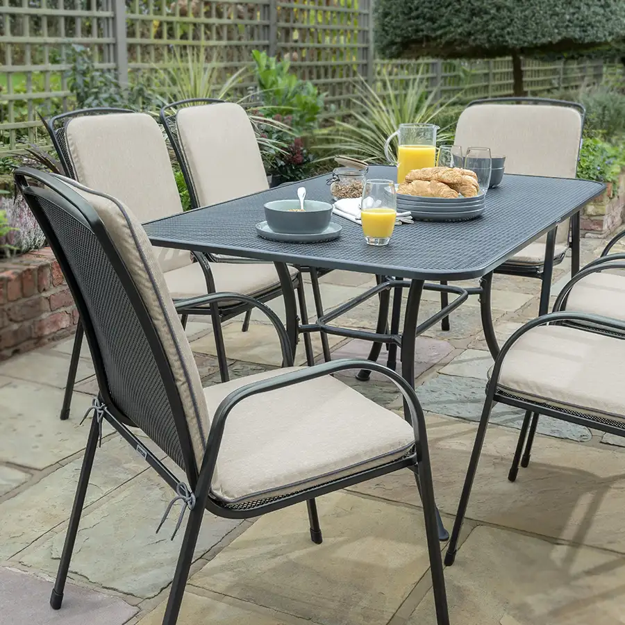 Mesh Rectangular Table 160x90cm - Image 8