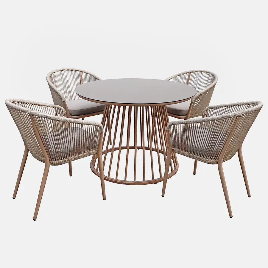 Messina 4-Seat Dining Set - Image 3