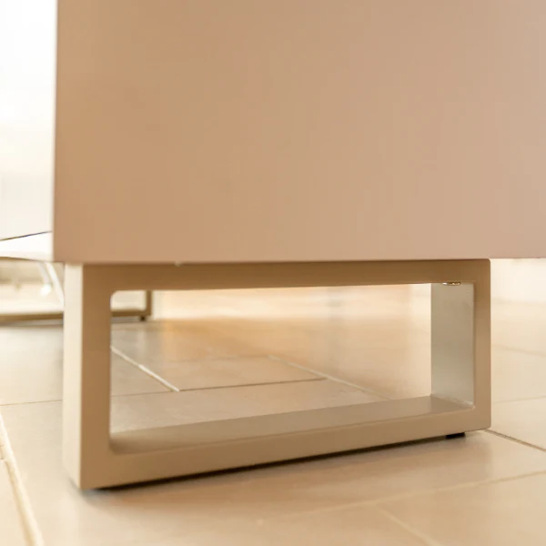 Oslo 3 Door Sideboard - Beige - Image 6
