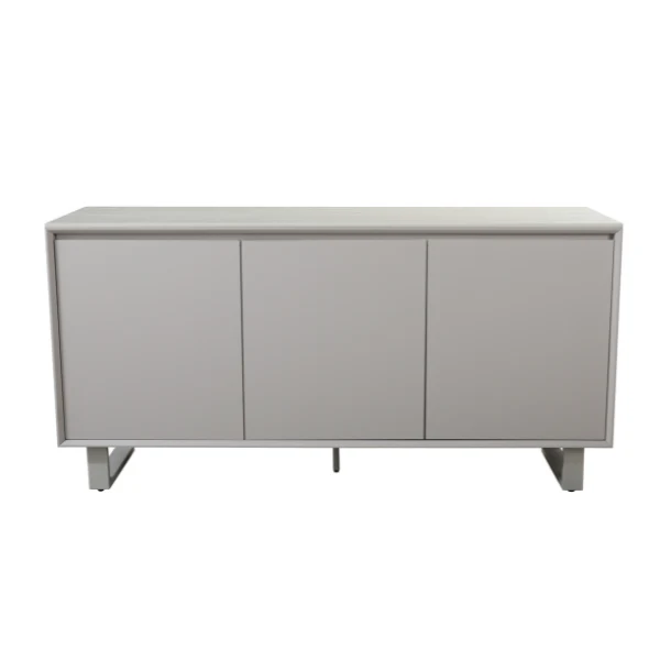 Oslo 3 Door Sideboard - Beige - Image 7